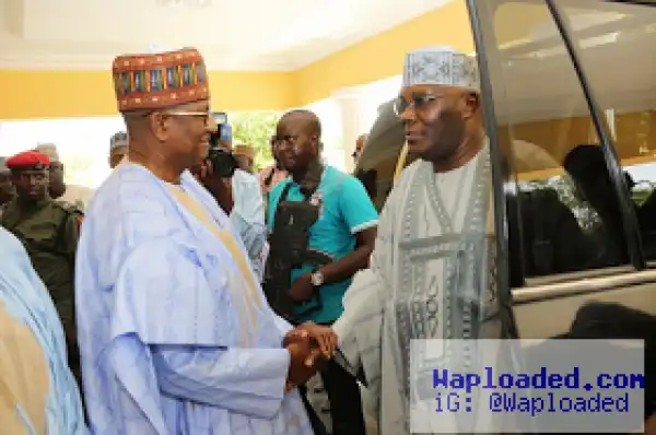 Governor Shettima receives Atiku Abubakar in Maiduguri